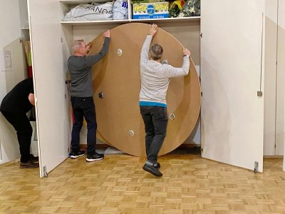 Chlausball Vorbereitungen