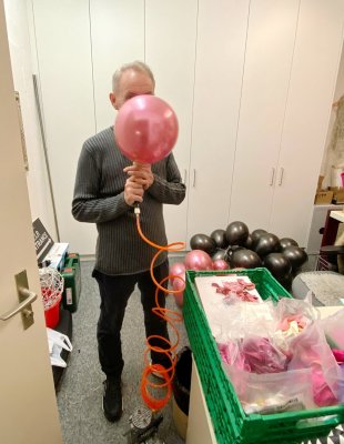Chlausball Vorbereitungen