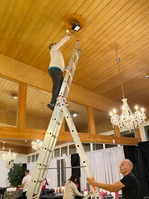 Chlausball Vorbereitungen