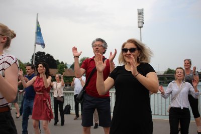 Hey Latina Flashmob in Solothurn