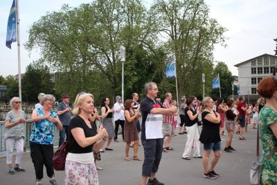 Hey Latina Flashmob in Solothurn