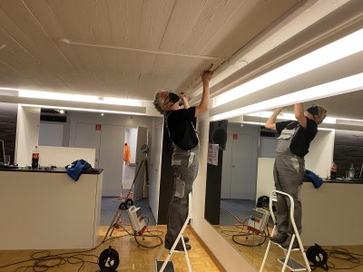 Raumluft Desinfektions System im Studio 4