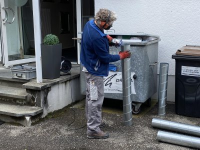 Raumluft Desinfektions System im Studio 4