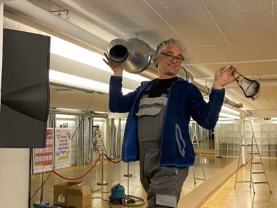 Raumluft Desinfektions System im Studio 4