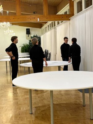Vorbereitungen Chlausball 25