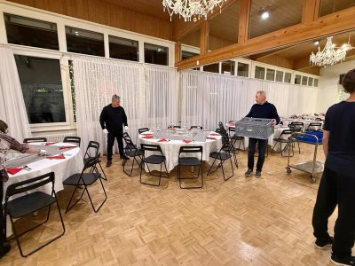 Vorbereitungen Chlausball 25