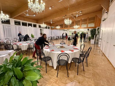 Vorbereitungen Chlausball 25